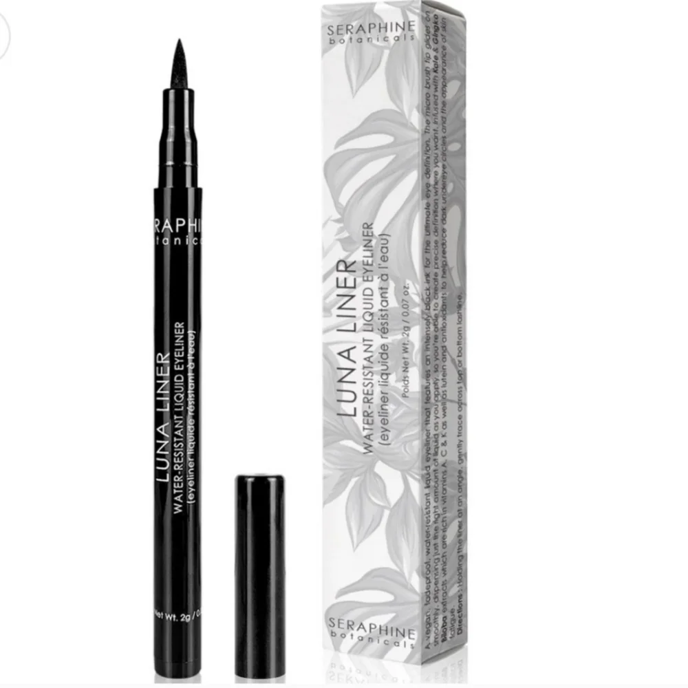Luna Liner Water Resistant Liquid Eyeliner in Black